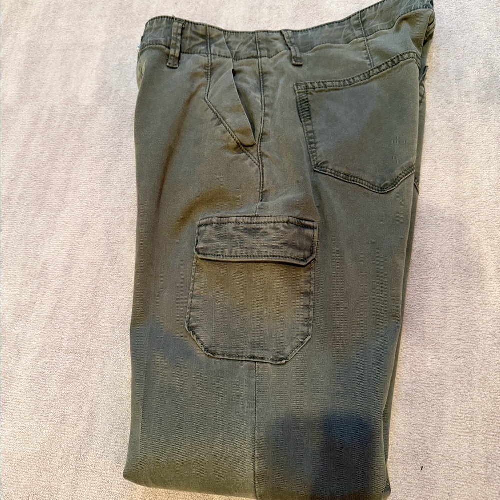 PAIGE Khaki Trousers - Picture 4 of 5